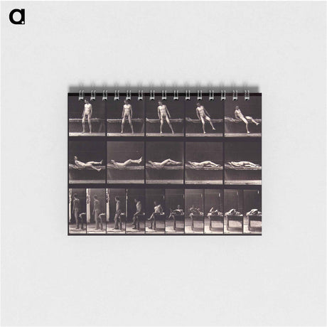 アートメモ帳-Man on a Bed
 - エドワード マイブリッジ Memo.