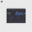 アートメモ帳-Earth at Night
 - 上空からの地球 Memo.