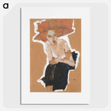 Die Hämische - エゴン シーレ Poster.