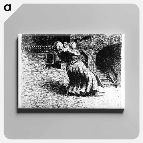 The invisible 1 - Ernst Heinrich Barlach Canvas.