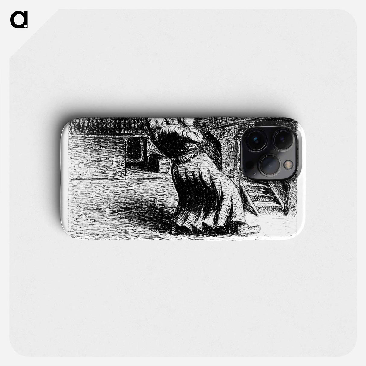 The invisible 1 - エルンスト ハインリヒ バルラッハ Phone Case.