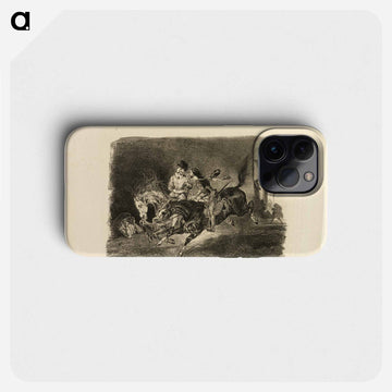 イエロー - ウジェーヌ ドラクロワ Phone Case.