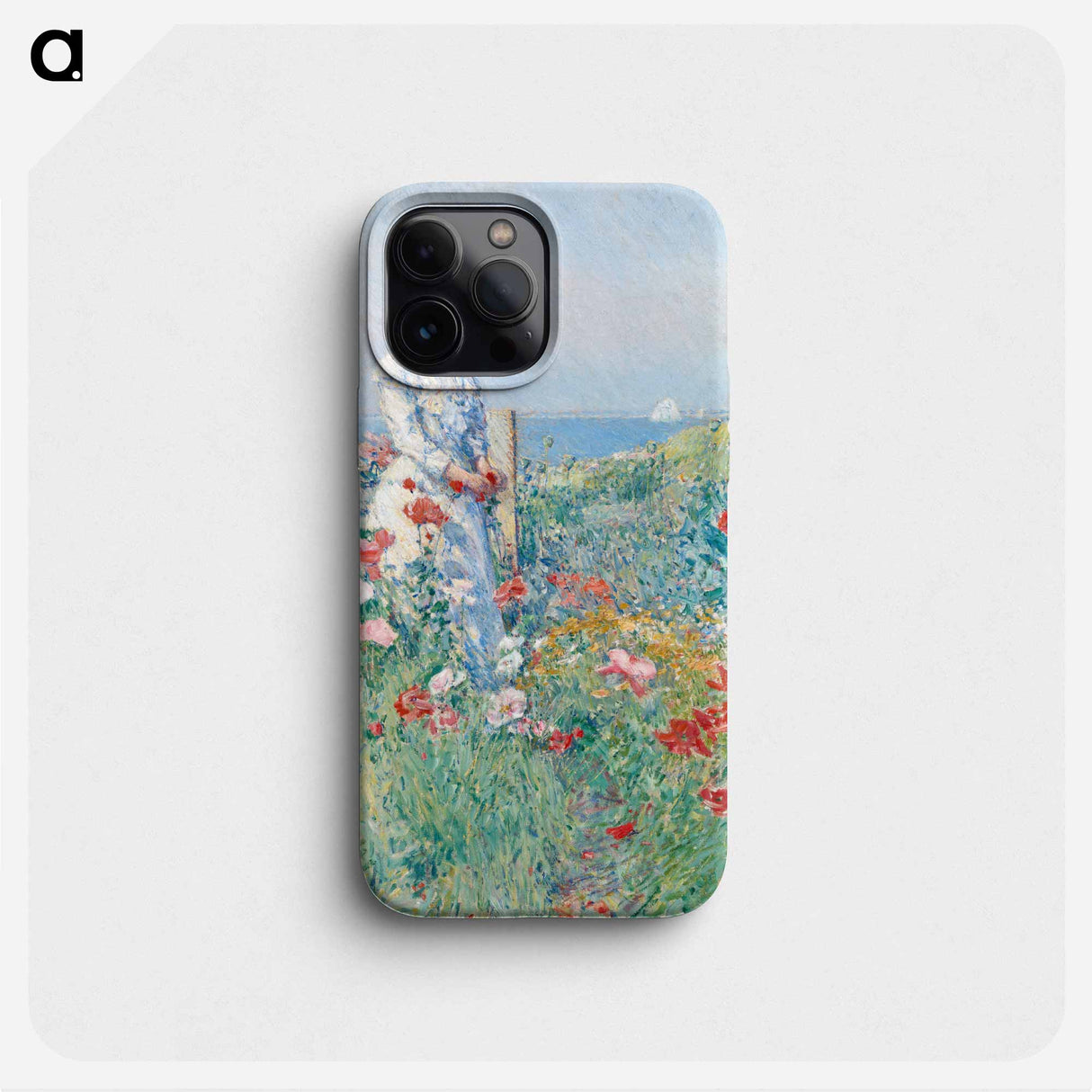 In the Garden - フレデリック チャイルド ハッサム Phone Case.