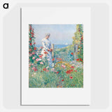 In the Garden - Frederick Childe Hassam Poster.