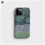 Gustav Klimt's Farmhouse in Upper Austria - グスタフ クリムト Phone Case.