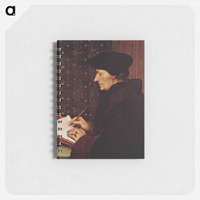アートメモ帳-Portrait of Desiderius Erasmus - ハンス ホルバイン Memo.