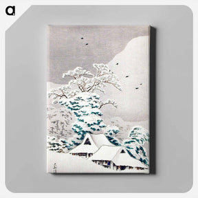 アートパネル-Sawatari in Snow - 高橋 宏明 Canvas.