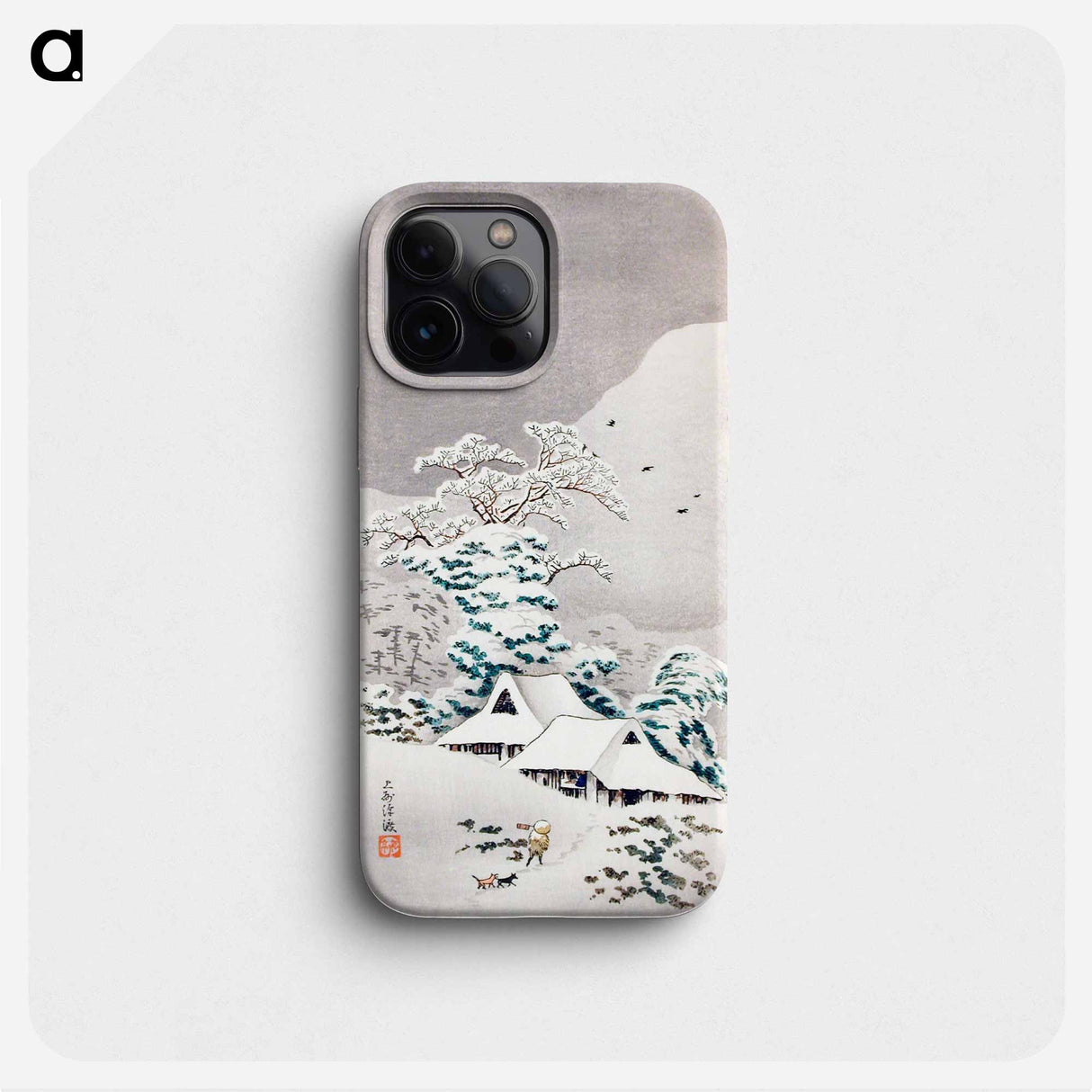 Sawatari in Snow - 高橋 宏明 Phone Case.