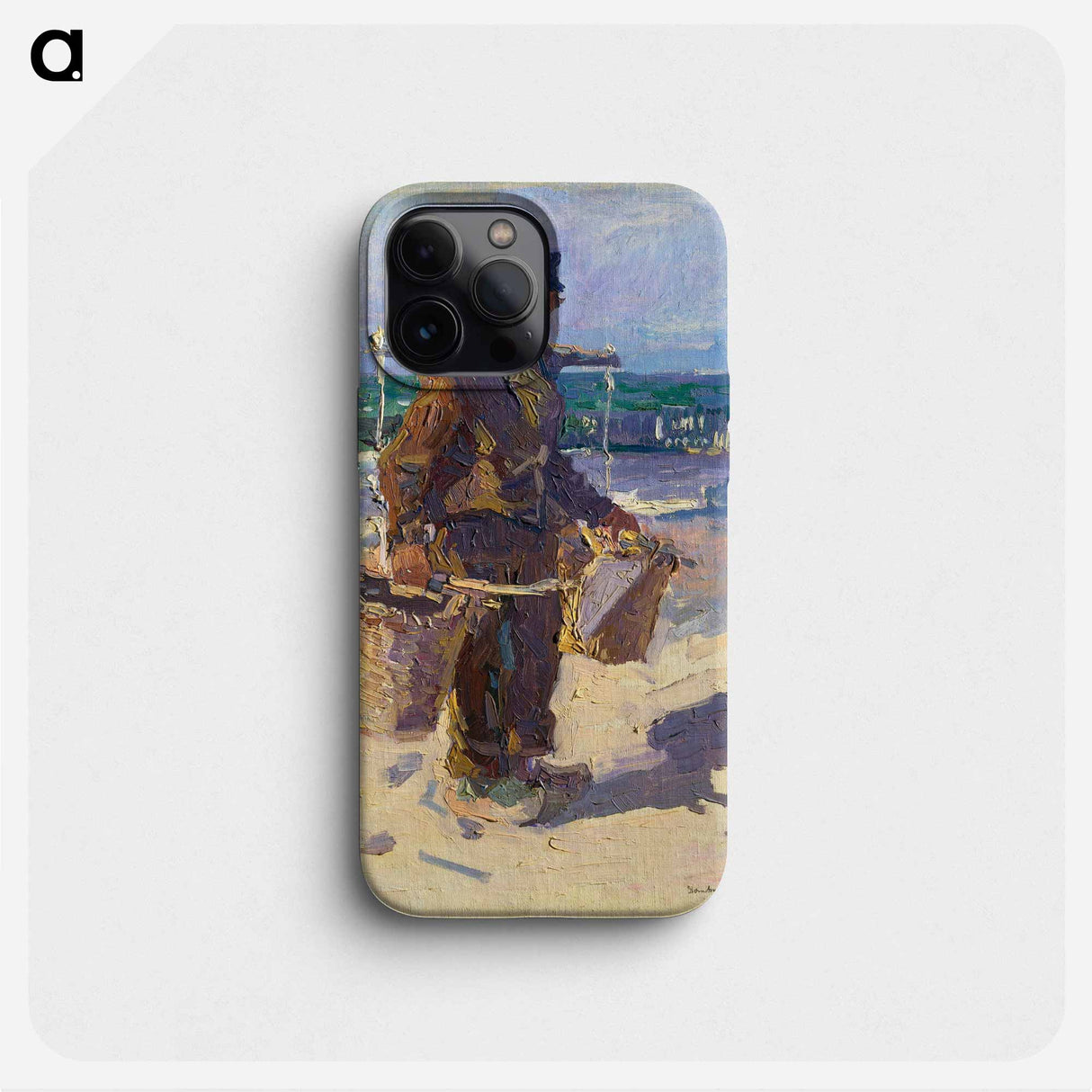 Sailing boats off the coast of Domburg - ヤン・トゥーロップ Phone Case.