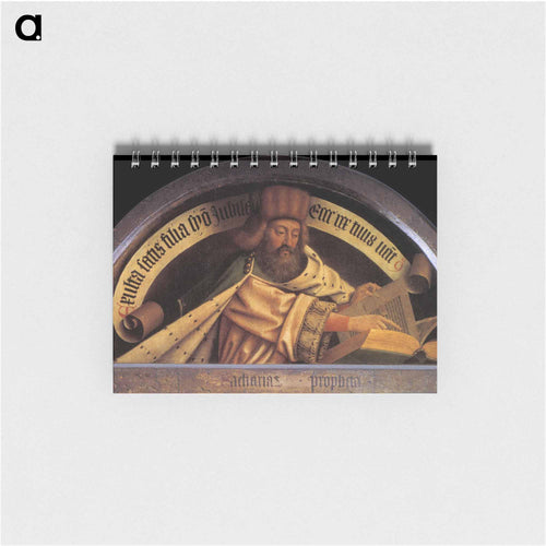 The Prophet Zacharias and the Angel Gabriel - ヤン ファン エイク Memo.