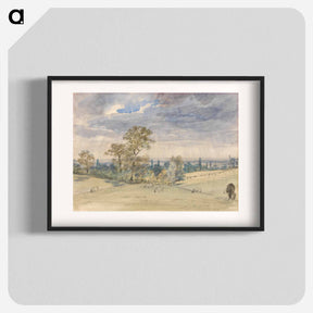 アートポスター-Suffolk Landscape
 - ジョン コンスタブル Poster.