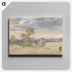 アートパネル-Suffolk Landscape
 - ジョン コンスタブル Canvas.