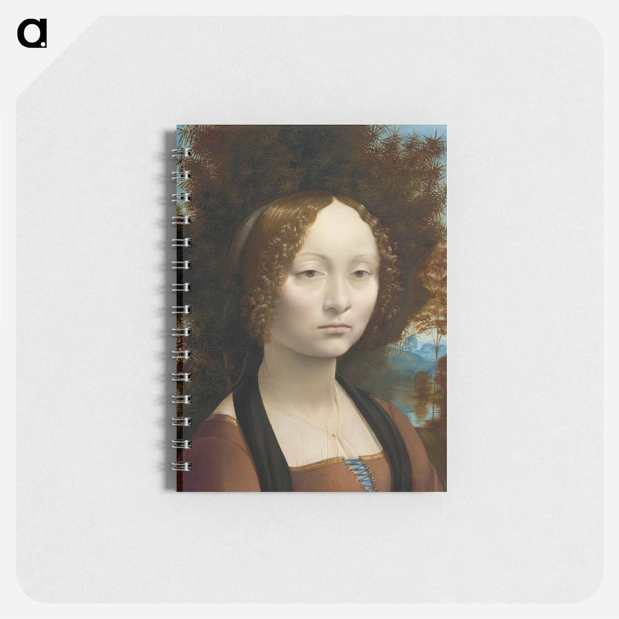 Ginevra de' Benci - レオナルド ダ ヴィンチ Memo.