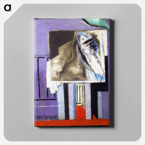 アートパネル-Still LIfe in front of the Balcony - ルイ マルクーシ Canvas.
