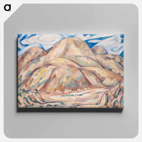 アートパネル-Landscape No. 3, Cash Entry Mines, New Mexico - マースデン ハートリー Canvas.