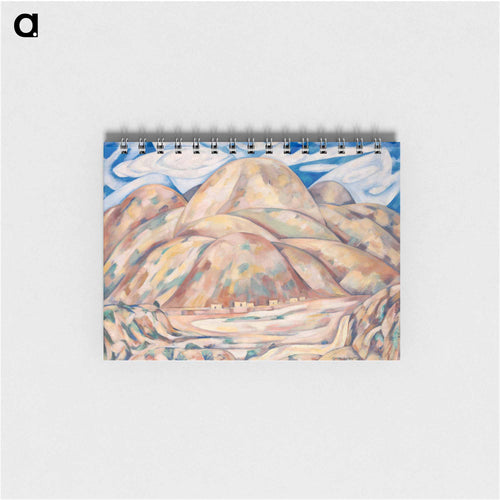 Landscape No. 3, Cash Entry Mines, New Mexico - Marsden Hartley Memo.