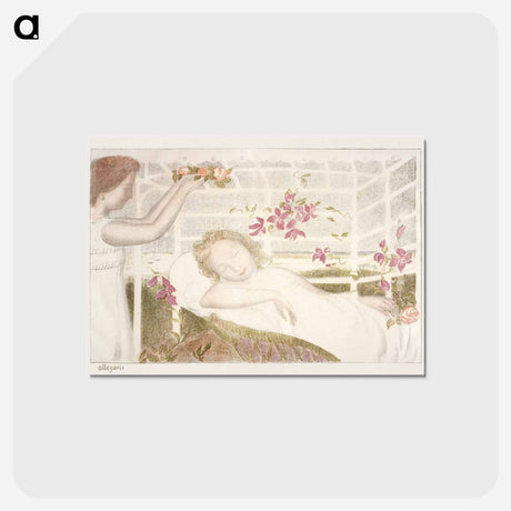 アートポストカード-Allegory - モーリス ドニ Postcard.