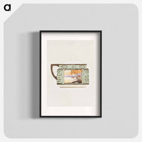 アートポスター-Sugar Bowl Design
 - ノリタケ工場 Poster.