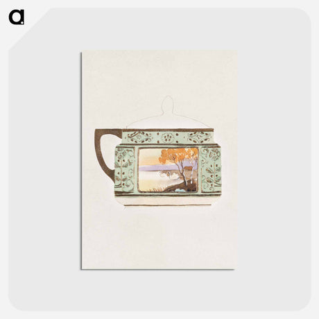 アートポストカード-Sugar Bowl Design
 - ノリタケ工場 Postcard.