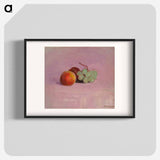 Still Life with Fruit - Odilon Redon Poster.