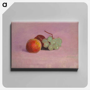 アートパネル-Still Life with Fruit - オディロン ルドン Canvas.
