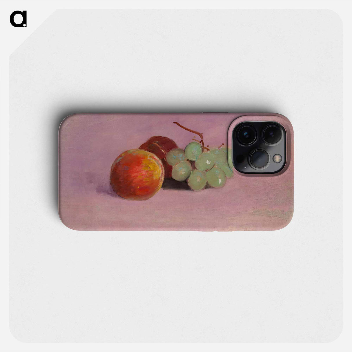 Still Life with Fruit - Odilon Redon Phone Case.