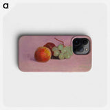 Still Life with Fruit - オディロン ルドン Phone Case.