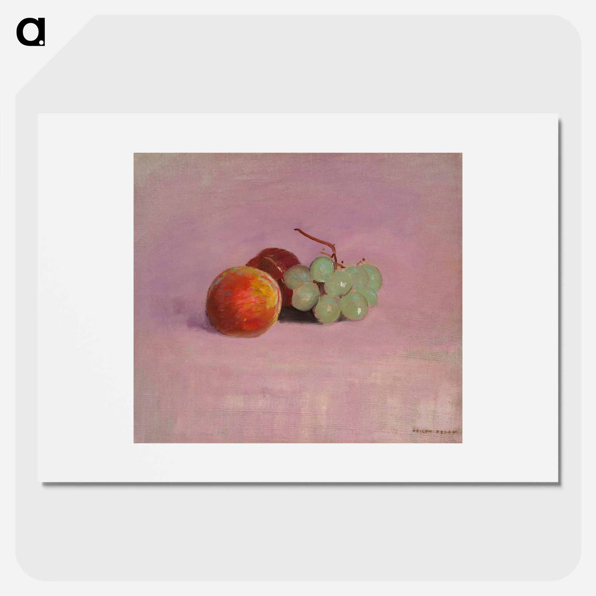 Still Life with Fruit - Odilon Redon Poster.