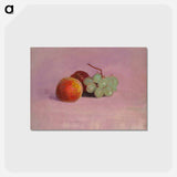 アートポストカード-Still Life with Fruit - オディロン ルドン Postcard.