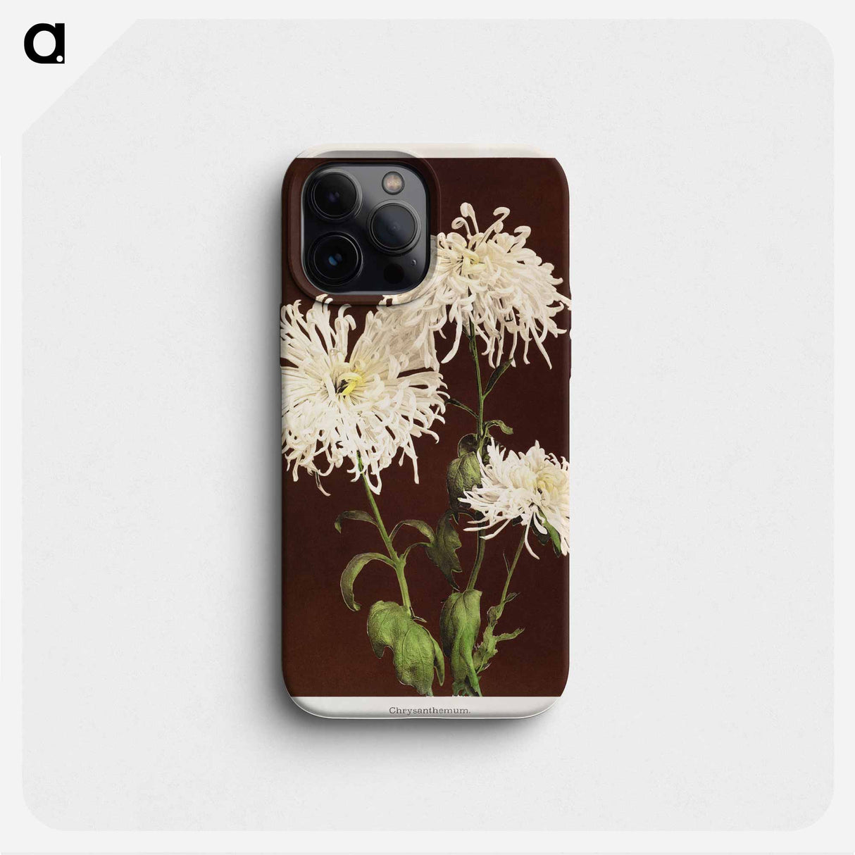 Chrysanthemum - 小川 一正 Phone Case.