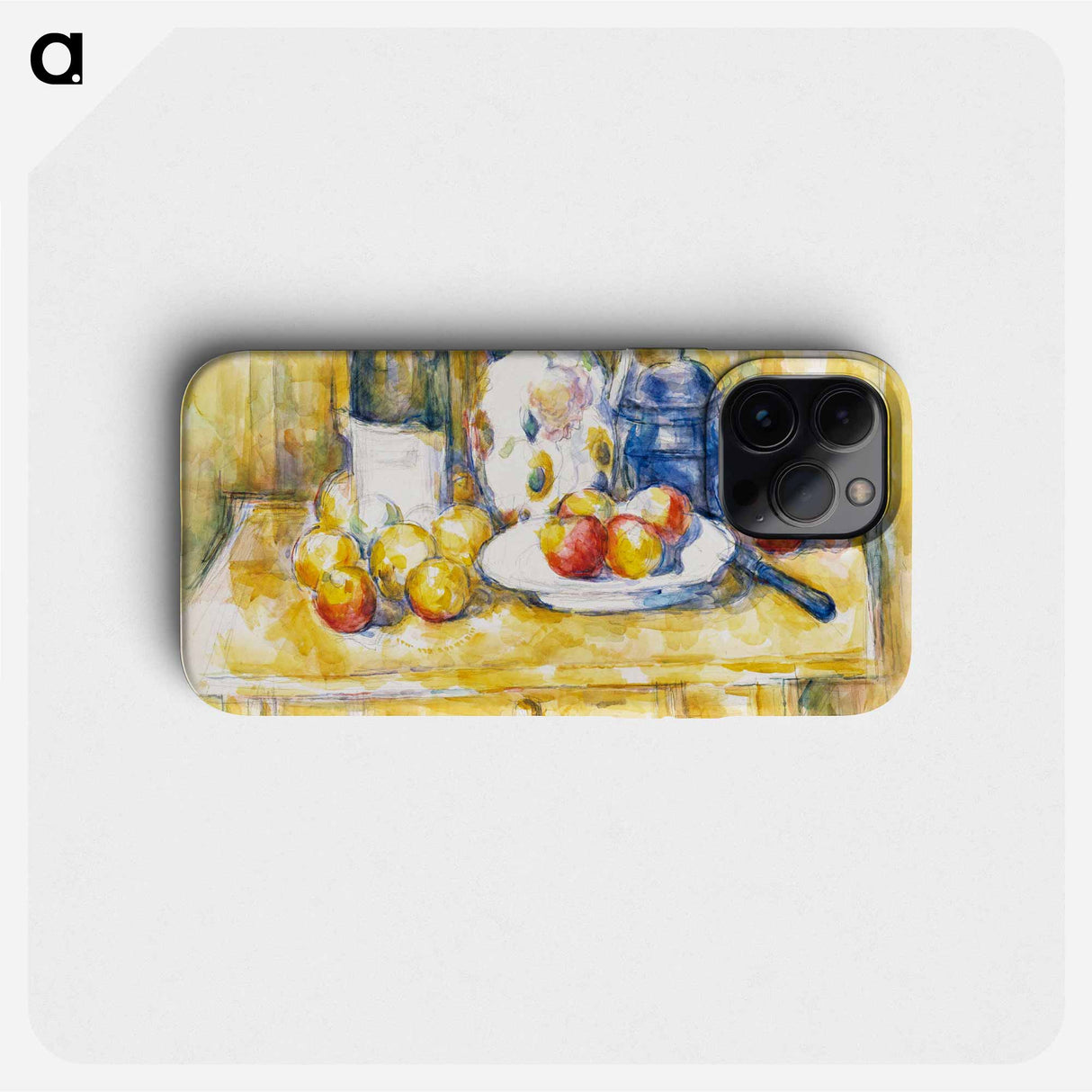 Apples on a Sideboard - ポール セザンヌ Phone Case.