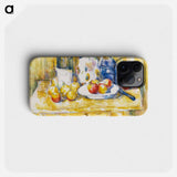 Apples on a Sideboard - ポール セザンヌ Phone Case.