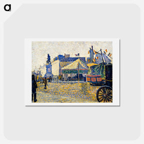 アートポストカード-Place de Clichy - ポール シニャック Postcard.