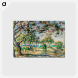アートポストカード-Bois de la Chaise (Paysage) - ピエール オーギュスト ルノワール Postcard.