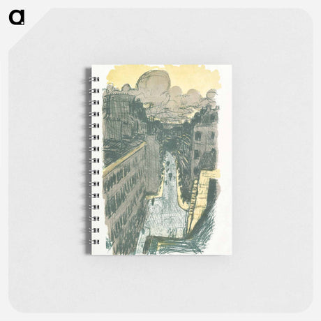 アートメモ帳-Street Seen from Above
 - ピエール ボナール Memo.