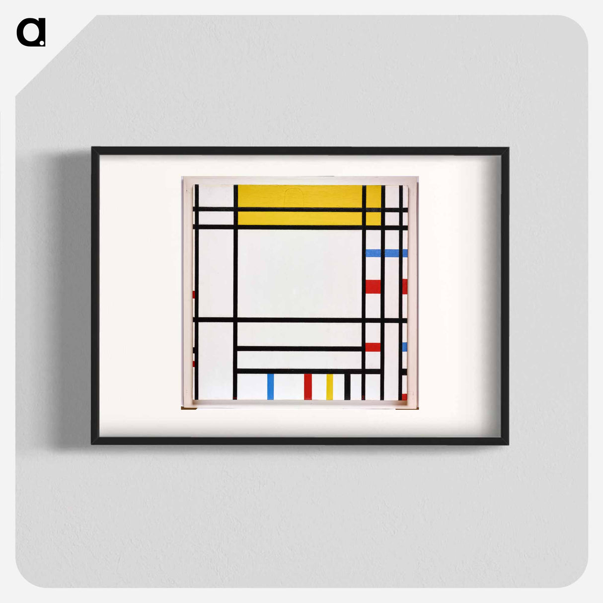 Place de la Concorde - Piet Mondrian Poster.