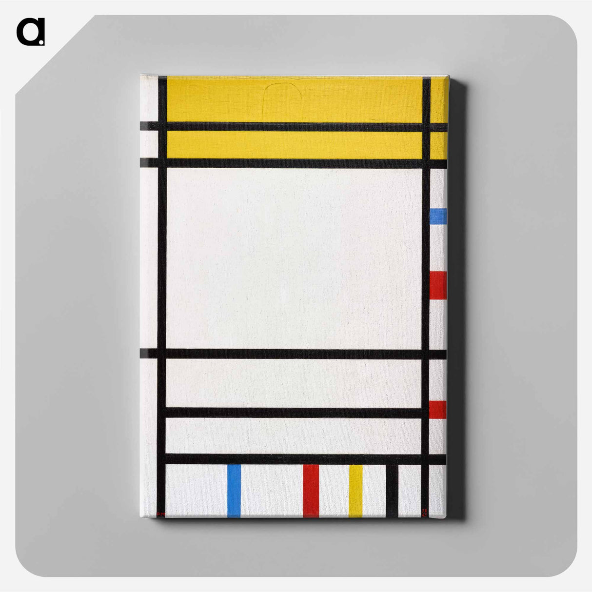 Place de la Concorde - ピエト モンドリアン Canvas.