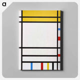 Place de la Concorde - ピエト モンドリアン Canvas.