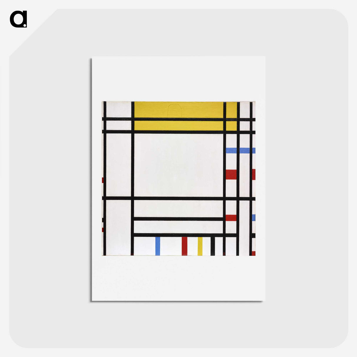 1-35_Piet-Mondrian_hagaki