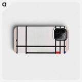 Place de la Concorde - Piet Mondrian Phone Case.