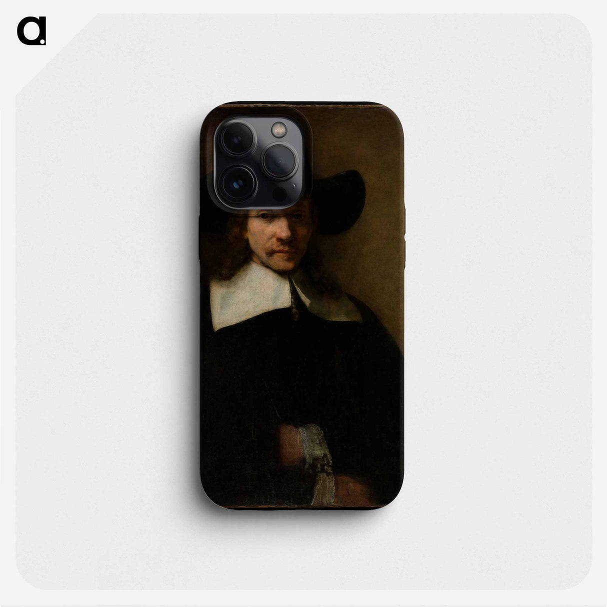 Portrait of a Man - レンブラント ファン レイン Phone Case.