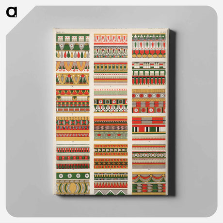 アートパネル-Nineteenth-Century Ornament
 - 装飾の文法 Canvas.