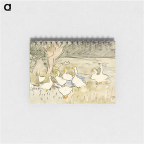 アートメモ帳-Ducks - テオ ヴァン ホイテマ Memo.