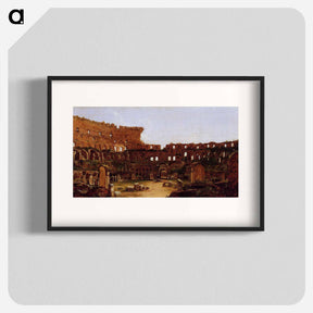 アートポスター-Interior of the Colosseum, Rome - トーマス コール Poster.