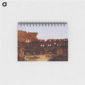 アートメモ帳-Interior of the Colosseum, Rome - トーマス コール Memo.