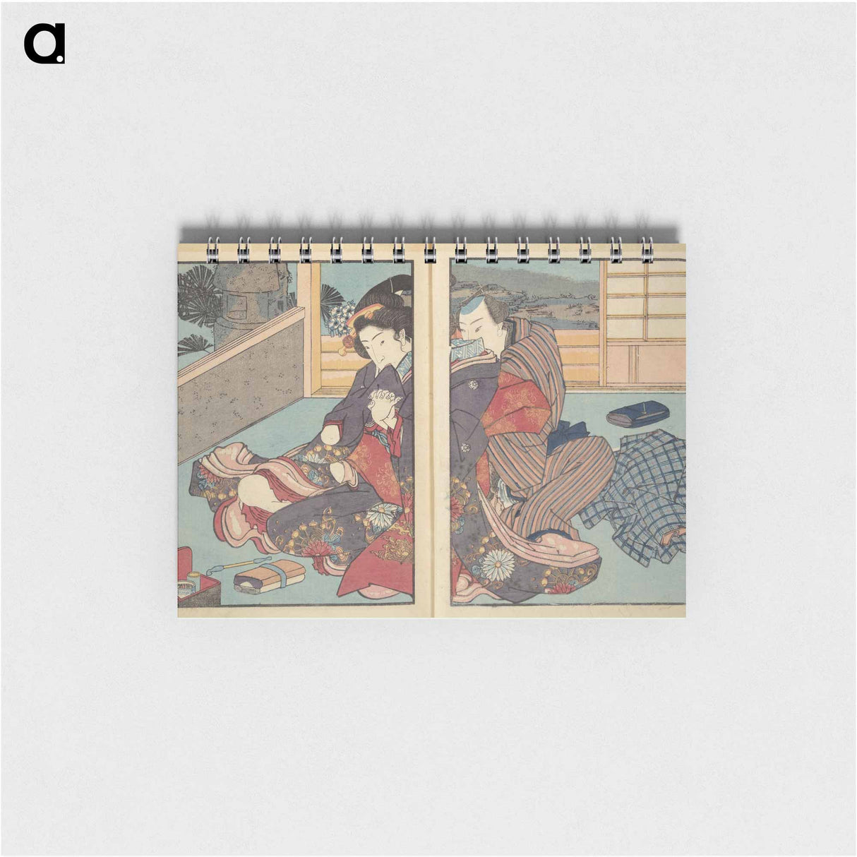 Volume 3 of Unknown Erotic Set by Utagawa Kuniyoshi - 歌川 国芳 Memo.