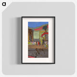 Scene Design for Opera - 不思議の国のアリス Poster.