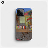 Scene Design for Opera - Alice in Wonderland Phone Case.