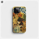 Bières de la Meuse - Alphonse Mucha Phone Case.