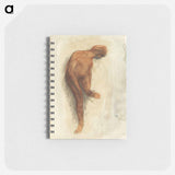 Nude female figure holding left foot - オーギュスト ロダン Memo.
